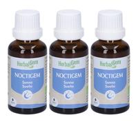Herbalgem Noctigem Sonno Concentrato di Gemme Fresche Gocce 3x30 ml