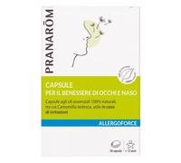 Herbalgem PRANAROM ALLERGOFORCE CAPSULE CONFORT OCCHI-NASO 30 CAPSULE