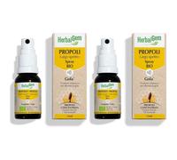 Herbalgem Propoli Largo Spettro Spray BIO per la Gola 2x15 ml Spray