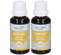 Herbalgem Respigem Polmoni Concentrato di Gemme Fresche Gocce 2x30 ml