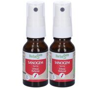 HerbalGem Sanogem Difesa Concentrato di Gemme Fresche Spray 2x15 ml Sp