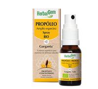 HerbalGem - Spray Gola Propoli BIO - Sollievo Naturale per Mal di Gola, Voce Rauca e Difese Immunitarie - Spray a Base di Propoli Biologica ad Ampio Spettro - 15ml