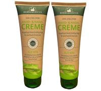 Herbamedicus ALOE VERA - Crema per mani e unghie, 2 confezioni da 125 ml