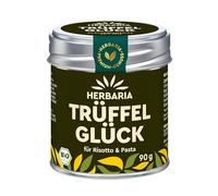HERBARIA Tartuffel-Glück, spezie biologiche per funghi e tartufo, 90 g | Spezie biologiche con funghi e olio di tartufo, aroma di tartufo speziato e corposo, per risotto, pasta e funghi