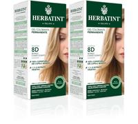 HERBATINT® 8D Tinture Biondo Chiaro Dorato 2x150 ml Tintura