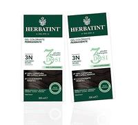 Herbatint Gel Colorante Permanente 3Dosi 3N Castano scuro - 2 Confezioni (2x 300 ml)