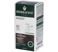 Herbatint Gel Colorante Permanente 3Dosi 7C Biondo Cenere 300 ml Lozio