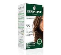 Herbatint Gel Colorante Permanente 5D Castano Chiaro Dorato -senza Ammoniaca, 100% Copertura Capelli Bianchi, Testato per Pelli Sensibili, con 8 Estratti Naturali Bio