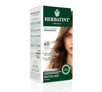 Herbatint Gel Colorante Permanente 6D Biondo Scuro Dorato - 150 ml, senza Ammoniaca, 100% Copertura Capelli Bianchi, per Pelli Sensibili, con 8 Estratti Naturali Bio