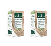 Herbatint Gel Colorante Permanente 9N Biondo Chiarissimo 2x170 ml