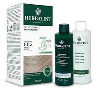 Herbatint - Gel Colorante Permanente - Colore FF5 BIONDO SABBIA (3 Dosi - 300 ml) | Senza Ammoniaca, con 8 estratti vegetali, adatto anche a pelli sensibili