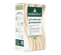 Herbatint Gel Colorante Permanente per Capelli 10N Biondo Platino - 170 ml | Senza Ammoniaca, 100% Copertura Capelli Bianchi | per Pelli Sensibili, con 8 Estratti Naturali Bio