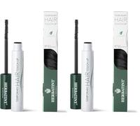Herbatint Temporary Hair Touch-Up Nero - Mascara Capelli per Ritocco Istantaneo della Ricrescita | Copertura Temporanea, Dermatologicamente Testato, 93% Ingredienti Origine Naturale (Confezione da 2)