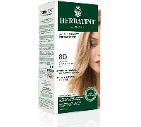 Herbatint Tinta per capelli gel permanente 8D Biondo Chiaro Dorato 150ml