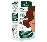 Herbatint Vegetal Color - Colorazione vegetale 100% naturale e bio HOT CHOCOLATE POWER - Cioccolato 100 gr