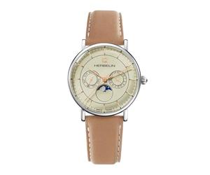 Herbelin Montre Inspiration Phase de Lune cuir beige