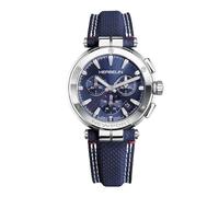 Herbelin Montre Newport chrono textile bleu