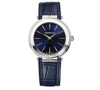 Herbelin Uomo Newport Slim -19522/T15BL - Quadrante RT pelle blu notte - 40 mm, Cinghia