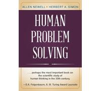 Herbert A Simon Allen Newell Human Problem Solving (Tascabile)