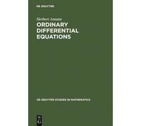 Herbert Amann Ordinary Differential Equations (Copertina rigida)