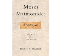 Herbert Davidson Moses Maimonides (Tascabile)
