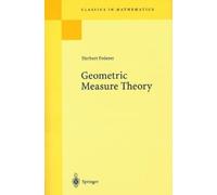 Geometric Measure Theory [Lingua inglese]