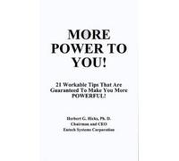 Herbert G. Hicks More Power to You (Tascabile)