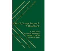 Herbert H. Blumberg Martin Davies A. Paul Har Small Group Res (Copertina rigida)