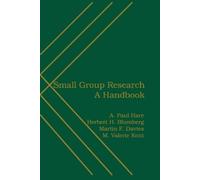 Herbert H. Blumberg Martin Davies A. Paul Hare M. Va Small Group Res (Tascabile)