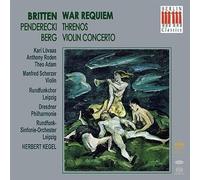 Herbert Kegel Dresden Philharmonic Orchestra Britten War Requiem Berg Violino...