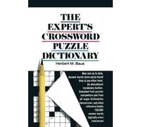 Herbert M. Baus The Expert's Crossword Puzzle Dictionary (Tascabile)