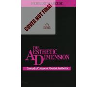 Herbert Marcuse The Aesthetic Dimension (Tascabile)