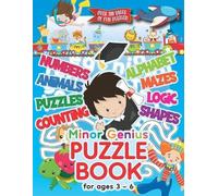 Herbert Publishing Minor Genius Puzzle Book For Ages 3-6 (Tascabile)