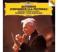 Herbert Von Karajan - Beethoven: Symphonies Nos. 5 & 6 by Herbert Von Karajan (2012) Audio CD