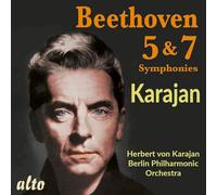 Herbert Von Karajan Beethoven Symphonies nos 5 & 7 (CD)