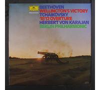 HERBERT VON KARAJAN - beethoven: wellington's victory / tchaikovsky: 1812 overture LP