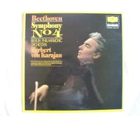 Herbert von Karajan / Berlin Philharmonic Orchestra - 2542 104 Beethoven Symphony 4 Berlin Philharmonic Karajan LP