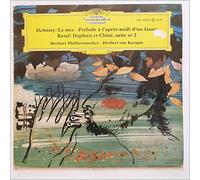 Herbert von Karajan, Berliner Philharmoniker - Debussy: La Mer · Prelude À L'Après-Midi D'Un Faune, Ravel: Daphnis Et Chloe, Suite No 2 [LP]