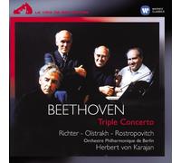 Herbert Von Karajan( Direttore), Sviatoslav Richter, Rostropovich, Oistrakh, - Triplo Concerto In Do Op.56 - Sonata Per Pianoforte Op.31 N.2,(La Tempesta)