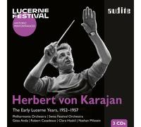 Herbert von Karajan Herbert Von Karajan: The Early Lucerne Years, 1952-1957 (CD)