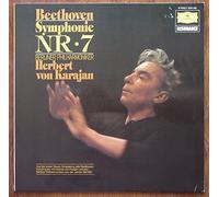 HERBERT VON KARAJAN - KARAJAN, HERBERT VON / Beethoven / Symphonie NR. 7 A-dur op. 92 / 1963 / Bildhülle / Deutsche Grammophon # 2535 306 / Deutsche Pressung / 12" Vinyl Langspiel Schallplatte / BERLINER PHILHARMONIKER