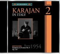 Audio Cd Ludwig Van Beethoven - Karajan In Italy Vol.2 Roma 1954