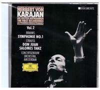 Herbert Von Karajan - Le Prime Registrazioni Vol. 2· Brahms · R. Strauss - CD