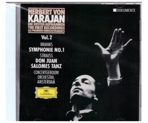 Herbert Von Karajan - Le Prime Registrazioni Vol. 2· Brahms · R. Strauss - CD