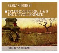 Herbert von Karajan Symphonien Nr. 5 & Nr. 8 - die Unvollendete (CD)