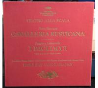 Herbert von Karajan - Teatro Alla Scala Pietro Mascagni Cavalleria Rusticana Ruggiero Leoncavallo I Pagliacci Herbert von Karajan Vinyl LP Box