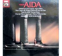 Herbert von Karajan & Wiener Philharmoniker / Mirella Freni / Jose Carreras / Agnes Baltsa / Piero Cappuccilli / Ruggero Raimondi / Jose van Dam / Katia Ricciarelli - Verdi: Aida (Gesamtaufnahme in italienischer Sprache) [Vinyl Schallplatte] [3 LP Box-Set]