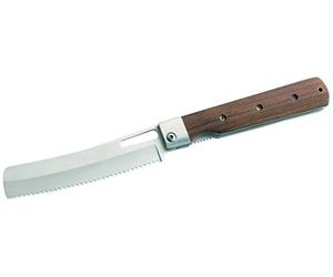 Herbertz 314913 - Coltello da pane da campeggio, in acciaio 440 A, lunghezza del manico 12,6 cm, in acciaio INOX, multicolore, misura media