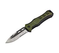 Herbertz 589013 Coltello, Verde/Nero, 12.5 cm