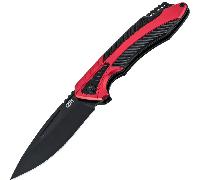 Herbertz CJH pocket knife, black/red